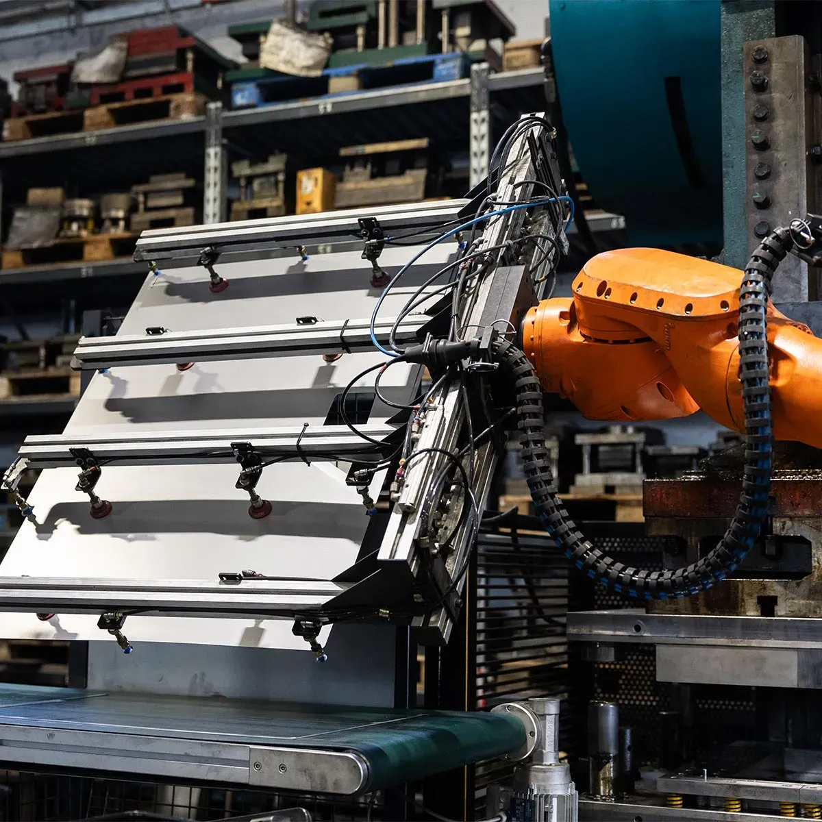 Cold sheet metal stamping